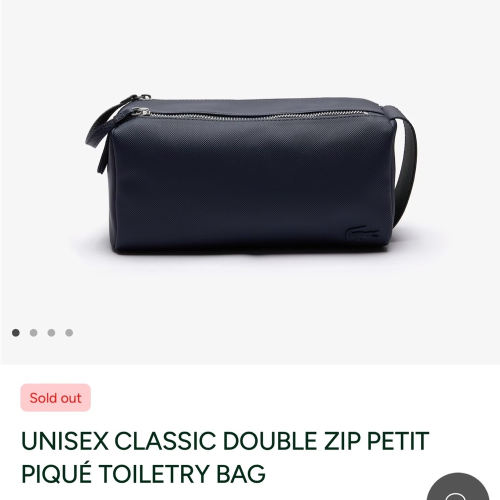 1 Unisex Lacoste Toiletry bag